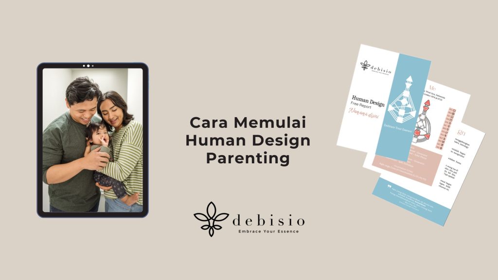 Infografis praktis memulai parenting dengan pendekatan Human Design sesuai tipe anak.