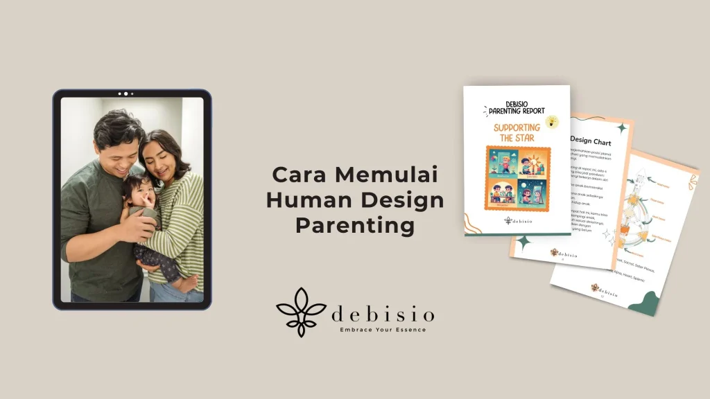 Infografis praktis memulai parenting dengan pendekatan Human Design sesuai tipe anak.