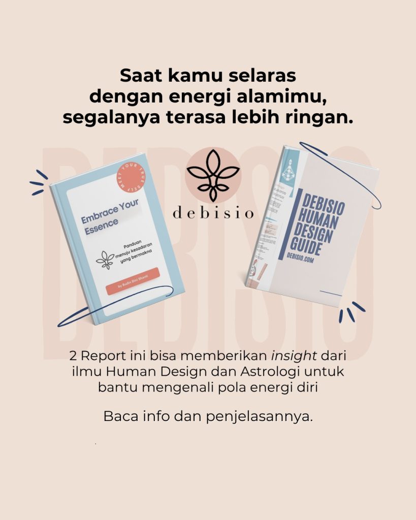 2 report Debisio bantu mengenali pola energi diri